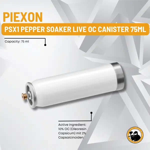 PSX1 Pepper Soaker Live OC Canister - PSX-OC 75 ml