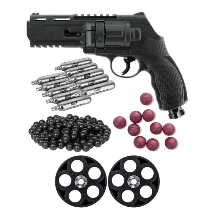 UMAREX T4E TR50 Gen2 13 Joules Self Defense Revolver 0.50cal Kit