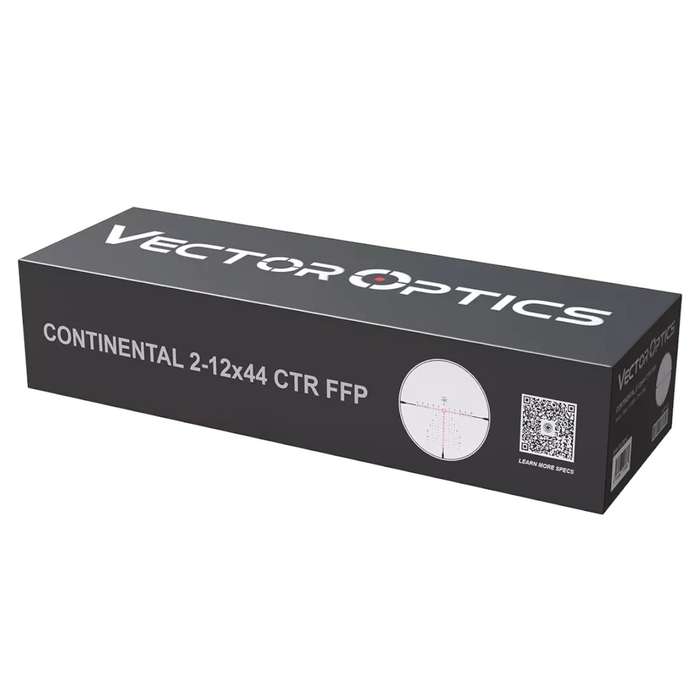VECTOR OPTICS CONTINENTAL X6 2-12-44 FFP CTR RIFLE SCOPE SCFF-67