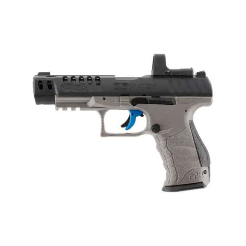 Umarex Walther Q5 Match Combo 5" SET BLK-TGR 4,5 mm (.177) P CO2 &lt; 3,0 J 21R - 5.8421-1
