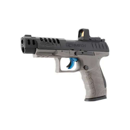 Umarex Walther Q5 Match Combo 5" SET BLK-TGR 4,5 mm (.177) P CO2 &lt; 3,0 J 21R - 5.8421-1