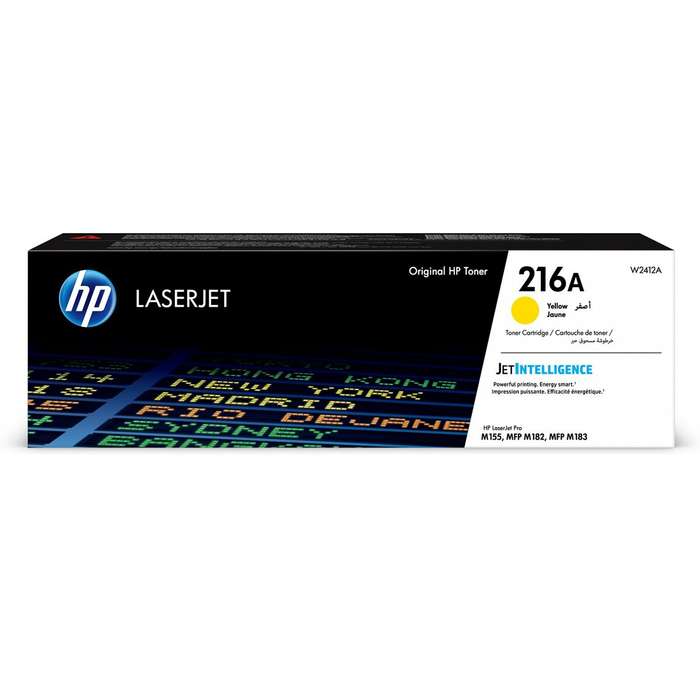 HP 216A Yellow LaserJet Toner Cartridge,850 pages