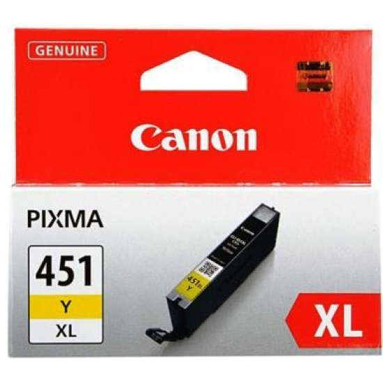 Canon CLI451 High Yield Yellow Ink Cartridge