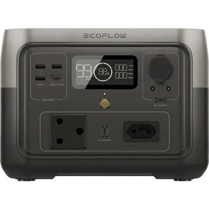 EcoFlow RIVER 2 Max 512Wh Portable Power Station - SA Plug Points