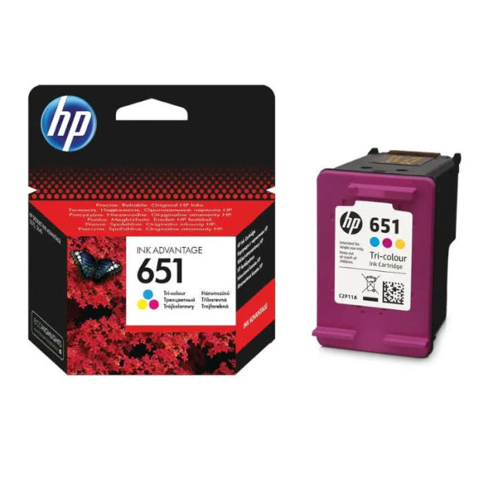HP 651 Original Tricolour Ink Cartridge