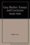 Essays and Lectures, 1949-1991 - Guy Butler