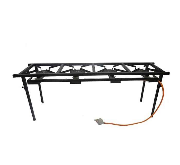 4-burner Boiling Table / Gas Stove (Light Duty)