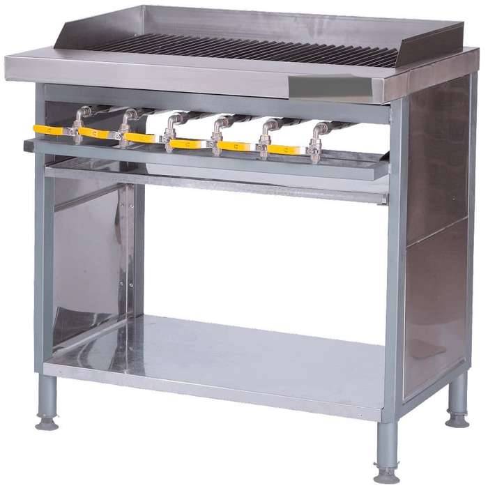 6 Burner Gas Flame Griller
