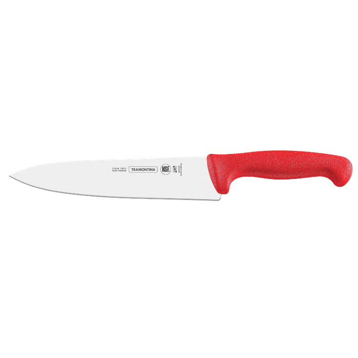 Tramontina Butcher & Meat Knife - 20cm (RED)