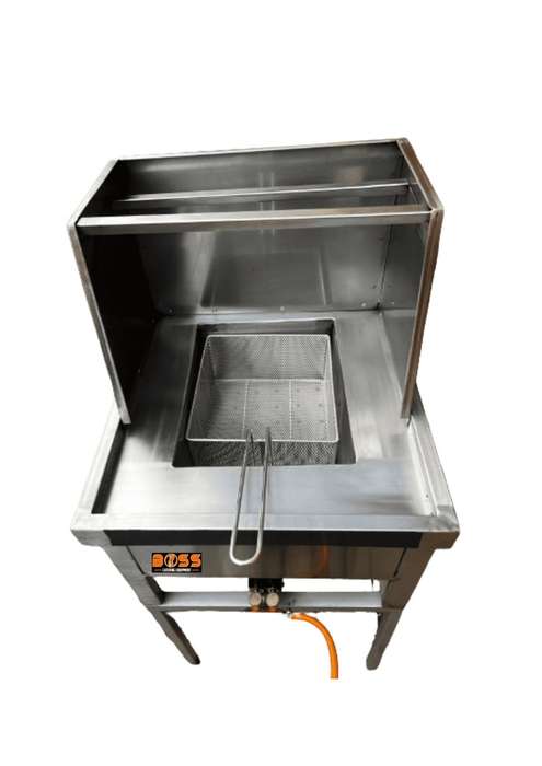 Spaza Single Gas Fryer (1x20lt) With Basket