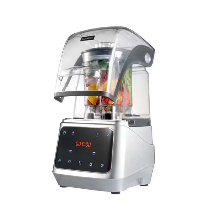 2LT Commercial Blender + SILENCER COVER *WHITE*
