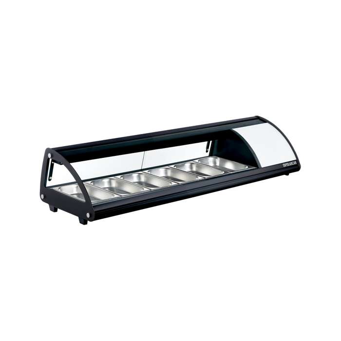 6 Division Sushi Display Fridge - POLARCAB