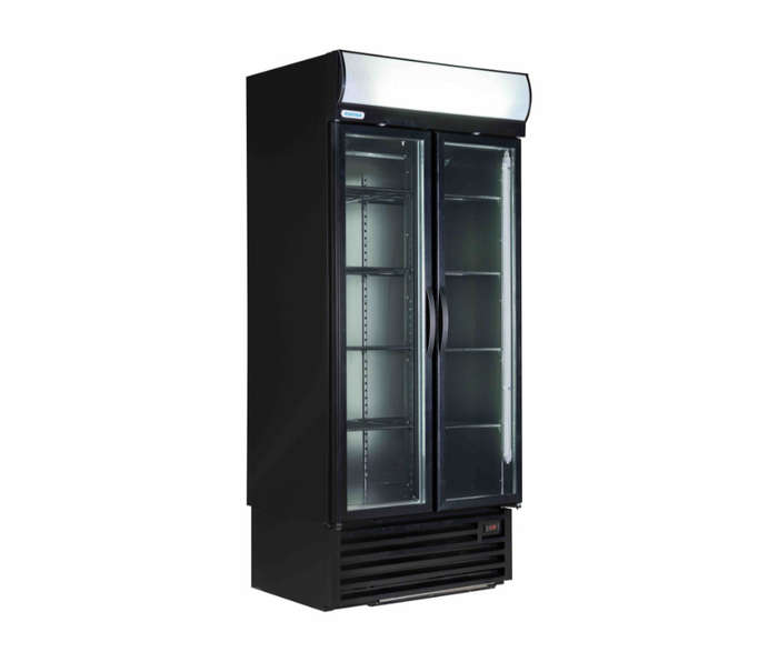 *CARBON FIBRE* Double Door Cooler (*STAYCOLD*) - Hinged Doors (890)