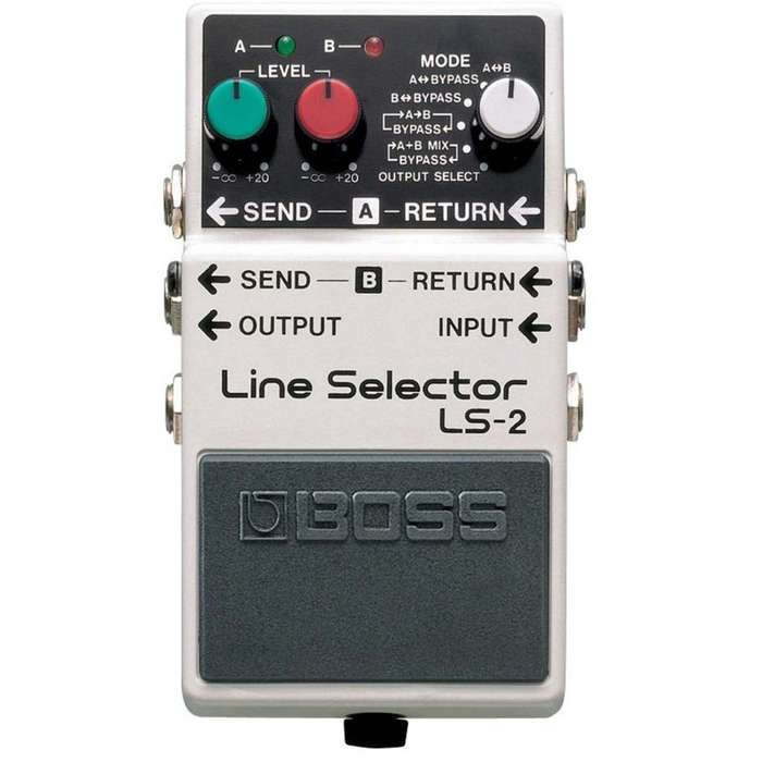 Boss LS-2 Line Selector Pedal