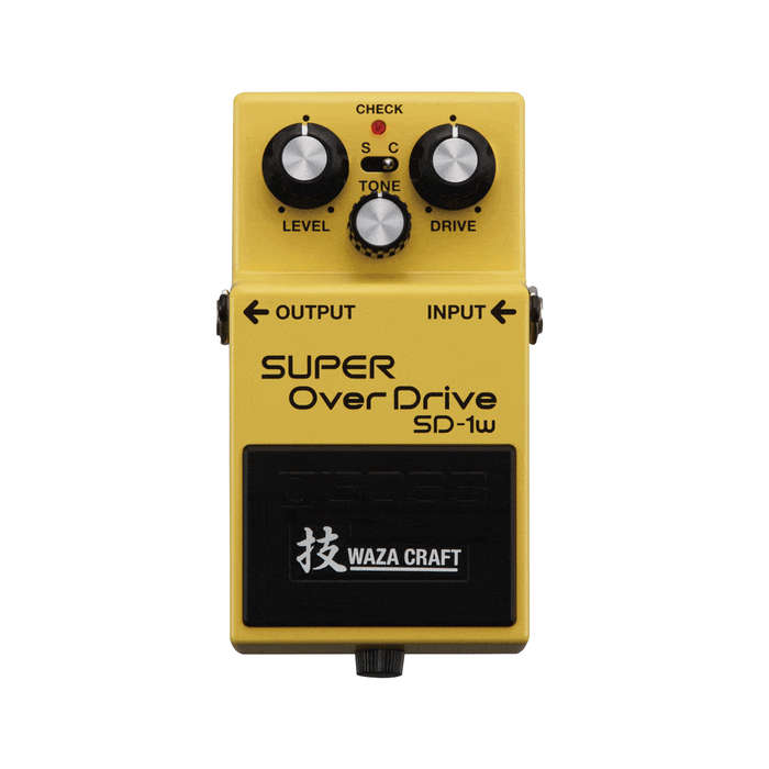 Boss SD-1W Waza Craft Super Overdrive Effects Pedal