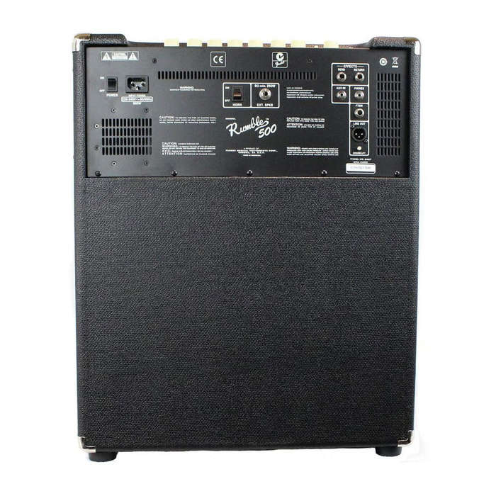 Fender Rumble 500 V3 Bass Combo Amp