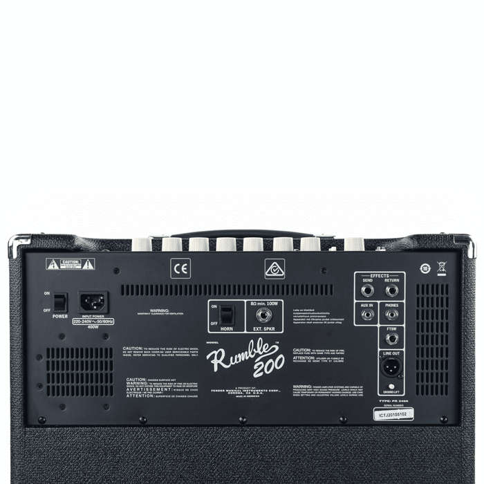 Fender Rumble 200 (V3) Bass Combo Amp