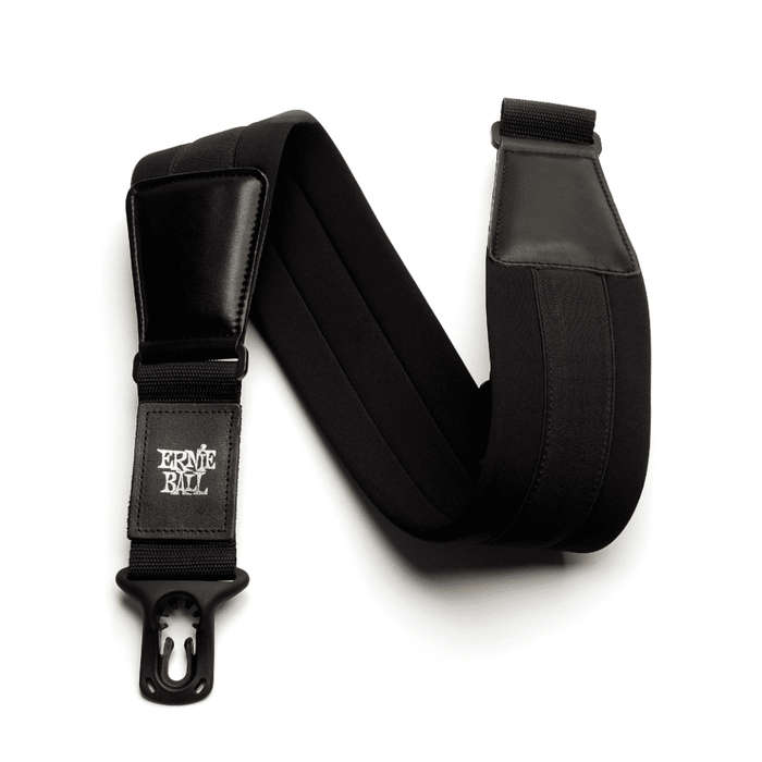 Ernie Ball Wide 3'' Neoprene Polylock Comfort Guitar Strap - Black