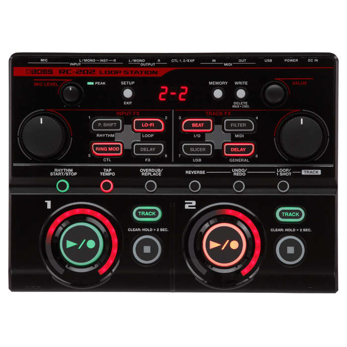 Boss RC-202 Loop Station Compact Performance Controller