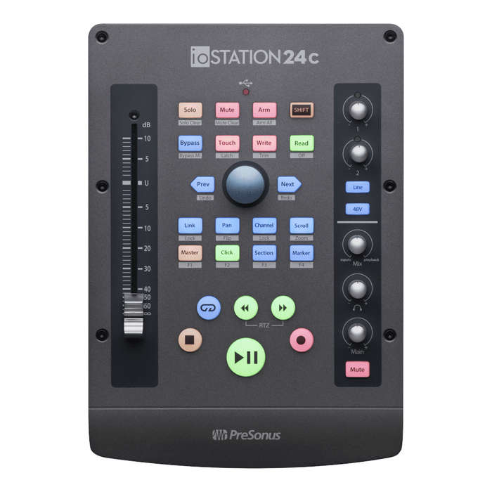 PreSonus ioStation 24c 2x2 USB-C Audio Interface and Production Controller
