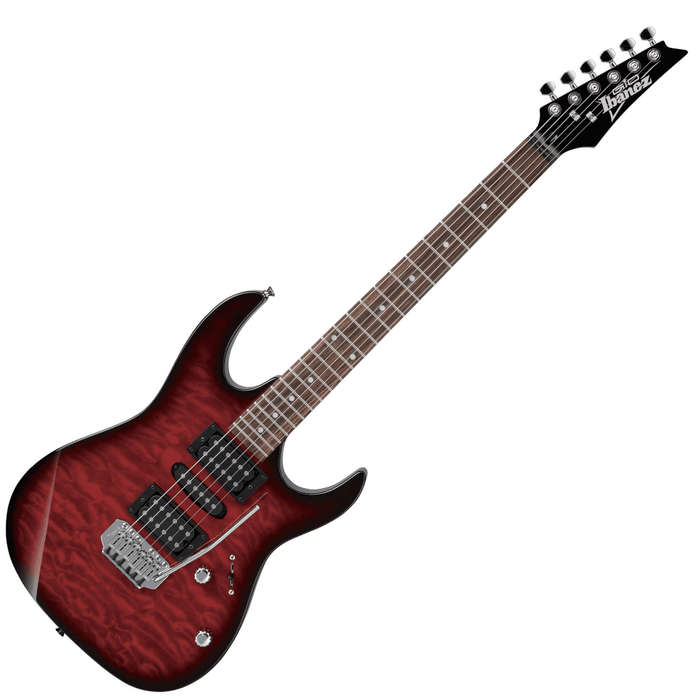 Ibanez GRX70QA RG Gio Series Electric Guitar - Transparent Red Burst