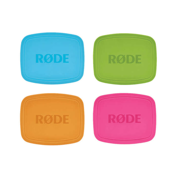 Rode Colors-1 Color-Coded Caps and Cable Clips for NT-USB Mini Microphones - (Set of 4)