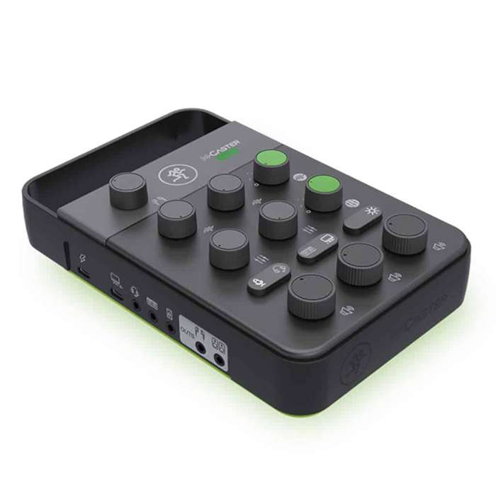 Mackie M-Caster Live - Portable Streaming/Podcast Mixer - Black