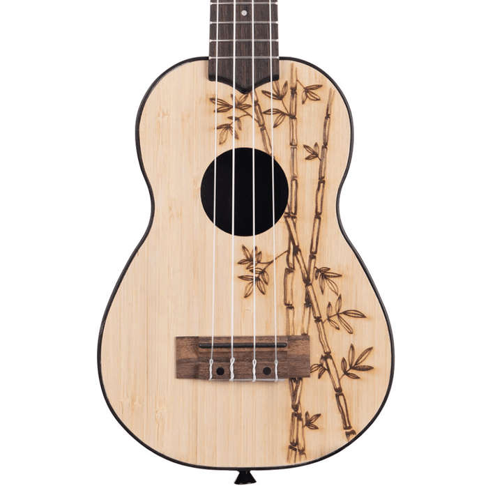 Kala Ukadelic Soprano Ukulele - Bamboo