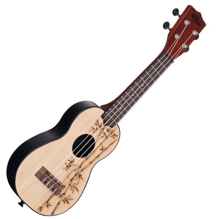 Kala Ukadelic Soprano Ukulele - Bamboo