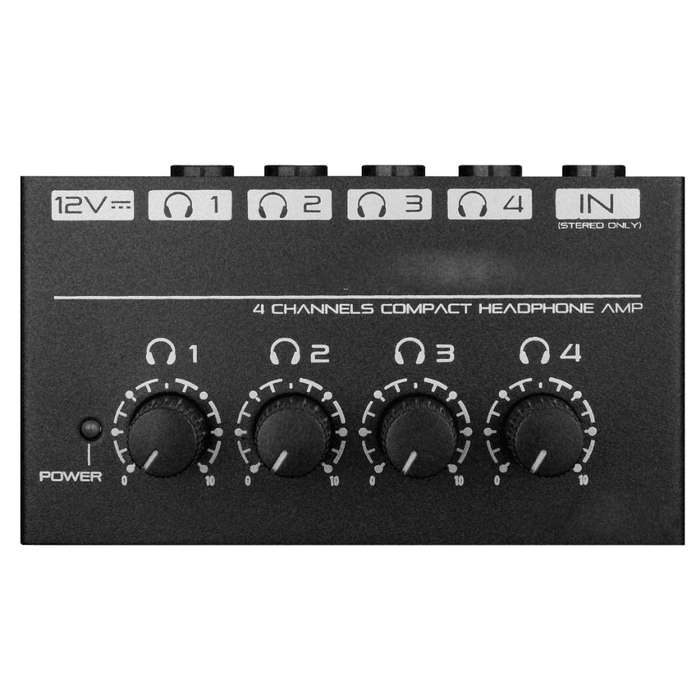 Power Works HA400PW 4 Channel Mini Headphone Amplifier