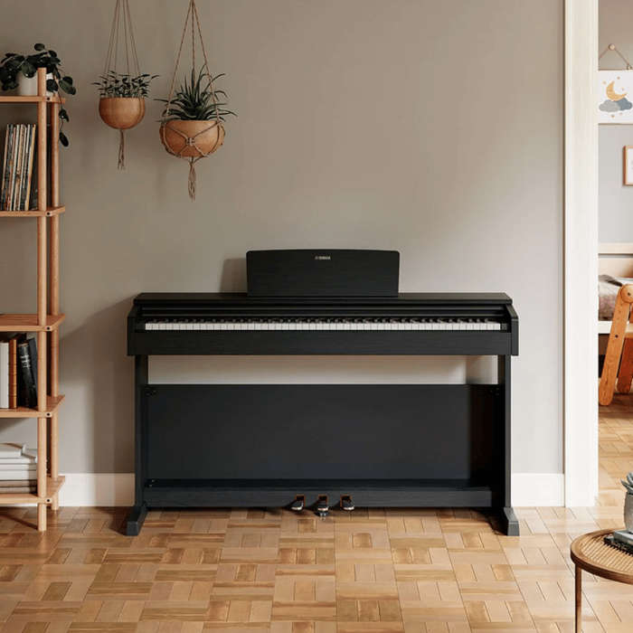 Yamaha Arius YDP-145B Digital Home Piano with Bench - Black Walnut