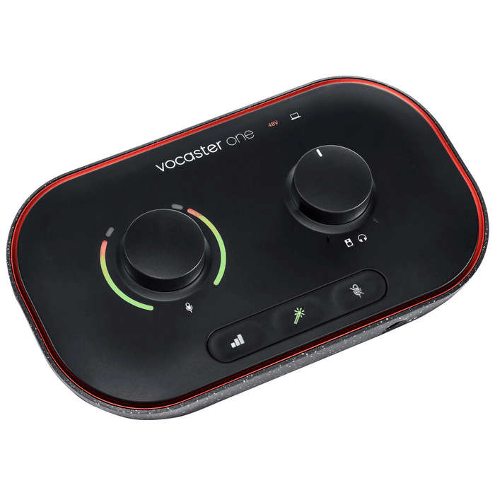 Focusrite Vocaster One Studio Podcast Bundle