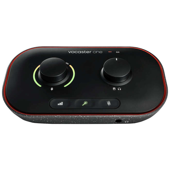 Focusrite Vocaster One Studio Podcast Bundle
