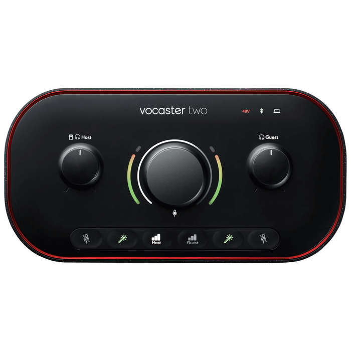 Focusrite Vocaster Two Studio Podcast Bundle