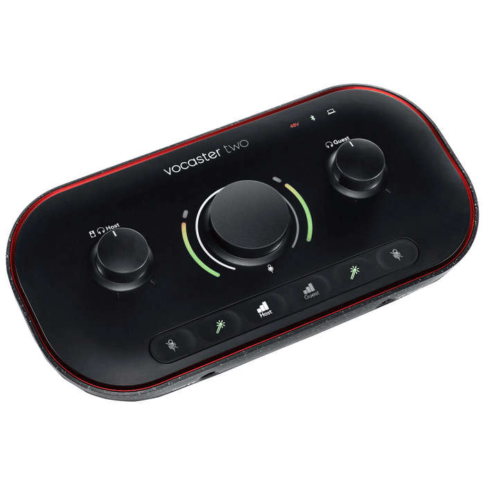 Focusrite Vocaster Two Studio Podcast Bundle