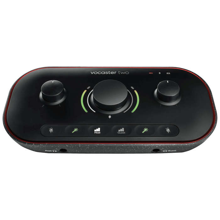 Focusrite Vocaster Two Studio Podcast Bundle