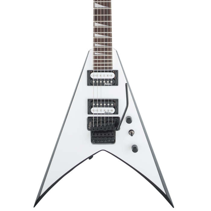 Jackson JS Series King V JS32 - White with Black Bevels
