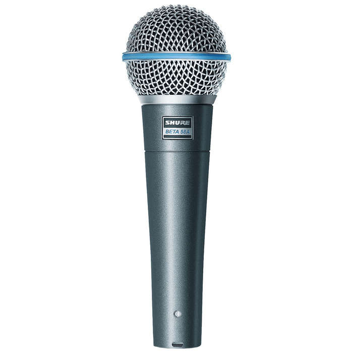 Shure Beta 58A Supercardioid Dynamic Vocal Microphone