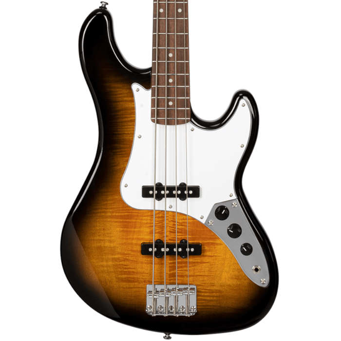 Cort GB Series GB24JJ 4-String Bass Guitar - 2 Tone Burst