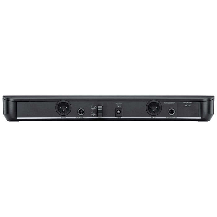 Shure BLX288/PG58-H8E Dual-Channel Wireless Handheld Microphone System