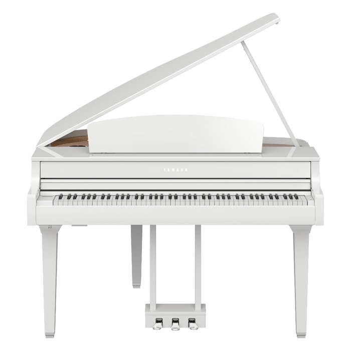 Yamaha Clavinova CLP-795GP Digital Grand Piano with Bench - Polished White Finish