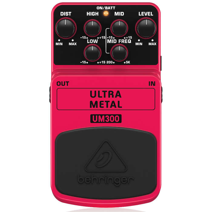 Behringer UM300 Ultra Metal Distortion Pedal