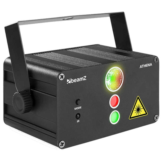 Beamz Athena RG Gobo Laser System With Battery
