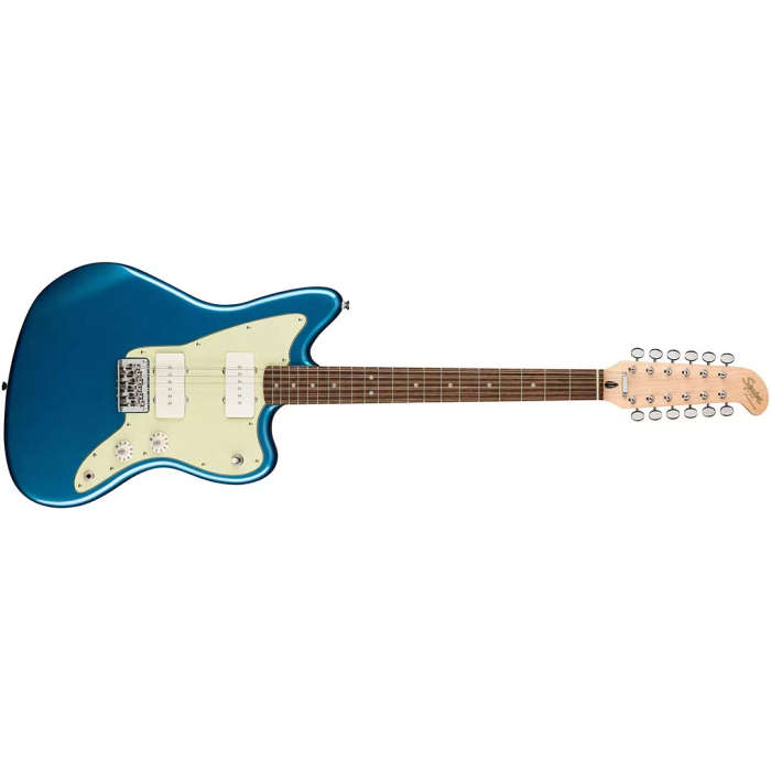 Squier Paranormal Jazzmaster® XII, Laurel Fingerboard, Mint Pickguard, Lake Placid Blue