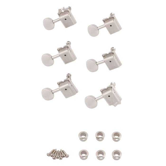 Fender American Vintage Guitar Tuning Machines, Left-Handed (Nickel) (6)