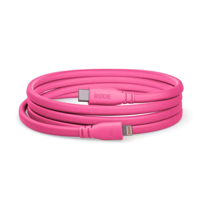 Rode SC19 - 1.5m USB-C to Lightning Cable - Pink