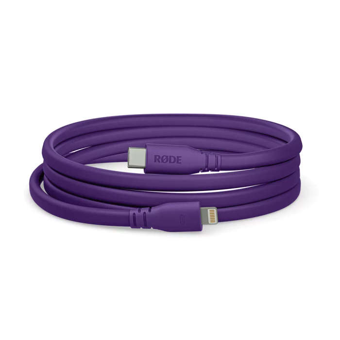 Rode SC19 - 1.5m USB-C to Lightning Cable - Purple