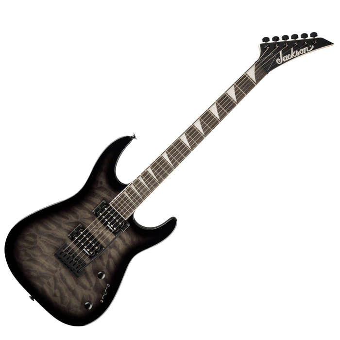 Jackson Dinky JS20 DKQ Electric Guitar - Transparent Black
