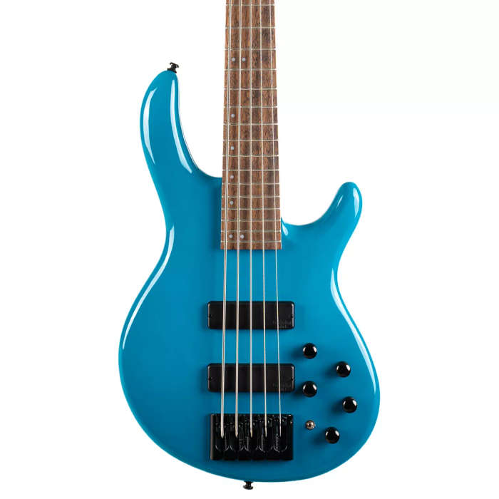 Cort C5 Deluxe Bass Guitar - Candy Blue