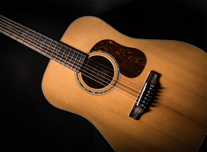 Cort Gold-DC6 Acoustic-Electric Guitar - Natural Glossy